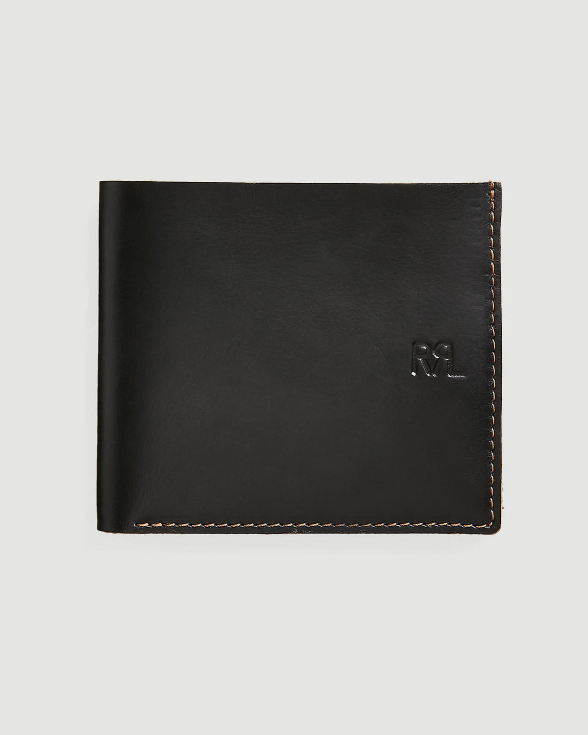 RRL – Leather Wallet Black – Tenue de Nîmes