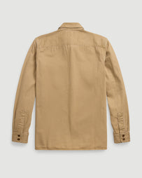 RRL Grayson Long Sleeve Sport Shirt Faded Tan Shirt L/S Men