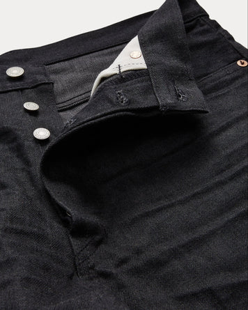RRL Vintage Fit 5-Pocket Black on Black Denim Men