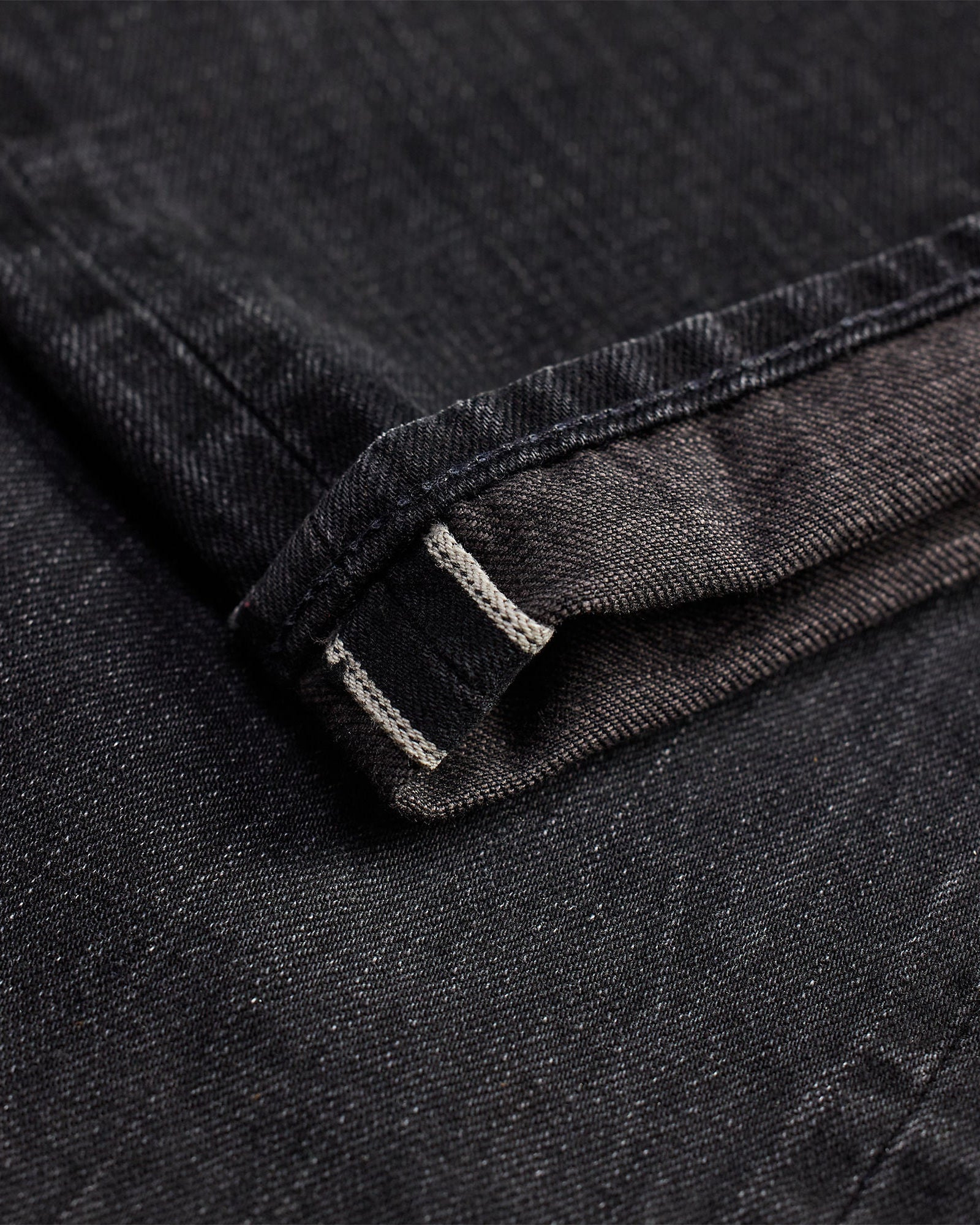 RRL Slim Boot Jean Distressed Black Denim Men