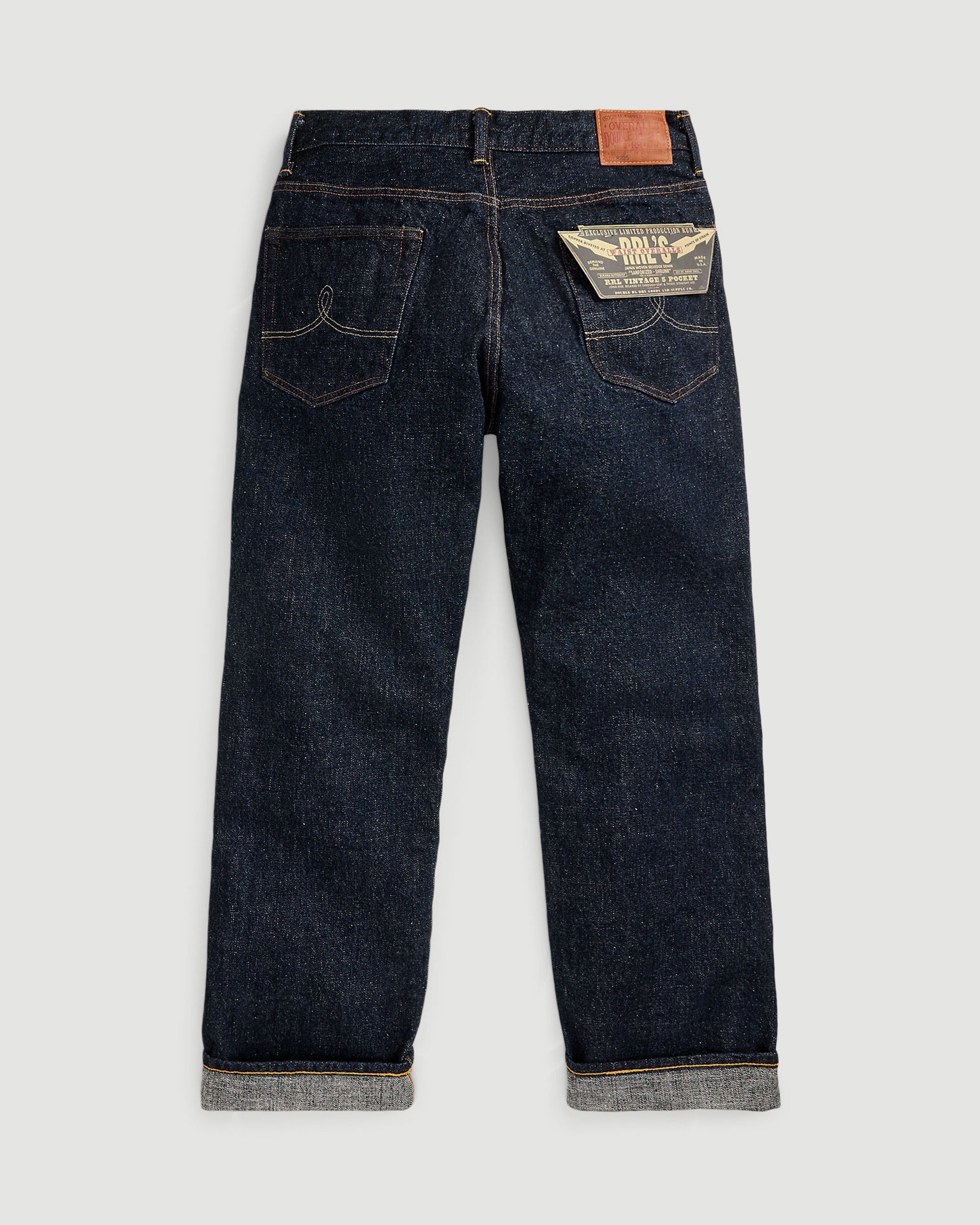 RRL Vintage Fit 5-Pocket Rinse Jean Denim Men