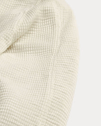 RRL Waffle Knit Crewneck White Knitwear Men