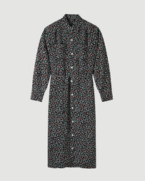 A.P.C. Robe Valentine Black Dress