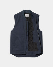 Carhartt WIP Classic Vest Heavy Stone Washed Blue JKT Short Men