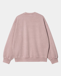 Carhartt WIP Vista Sweat Glassy Pink Sweater Men