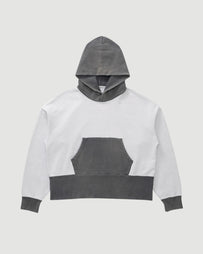 Visvim Fellow Hoodie P.O. 2 Tone Crash Black Sweater Men