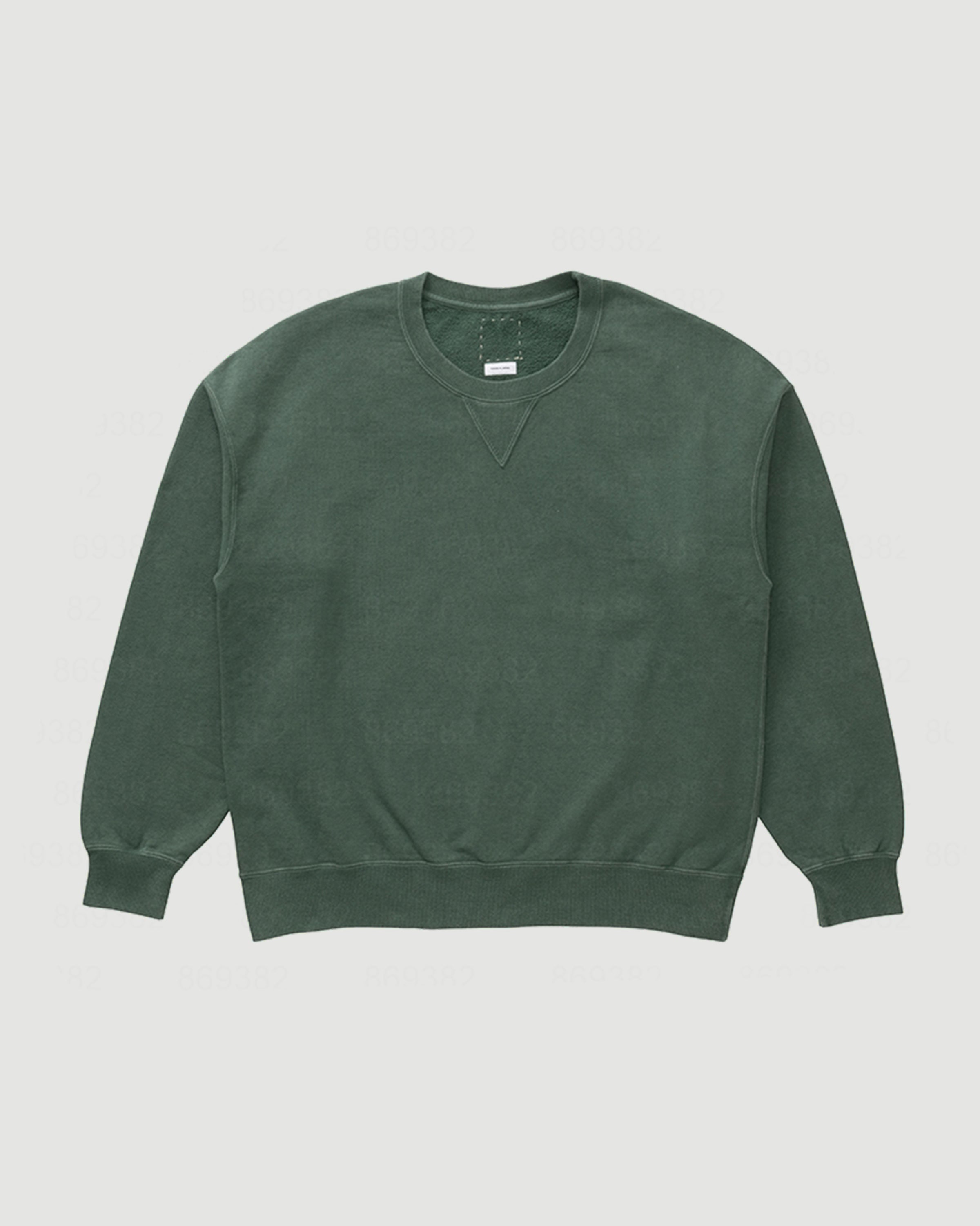 Visvim Jumbo SB Sweat L/S Damaged Green T-shirt L/S Men