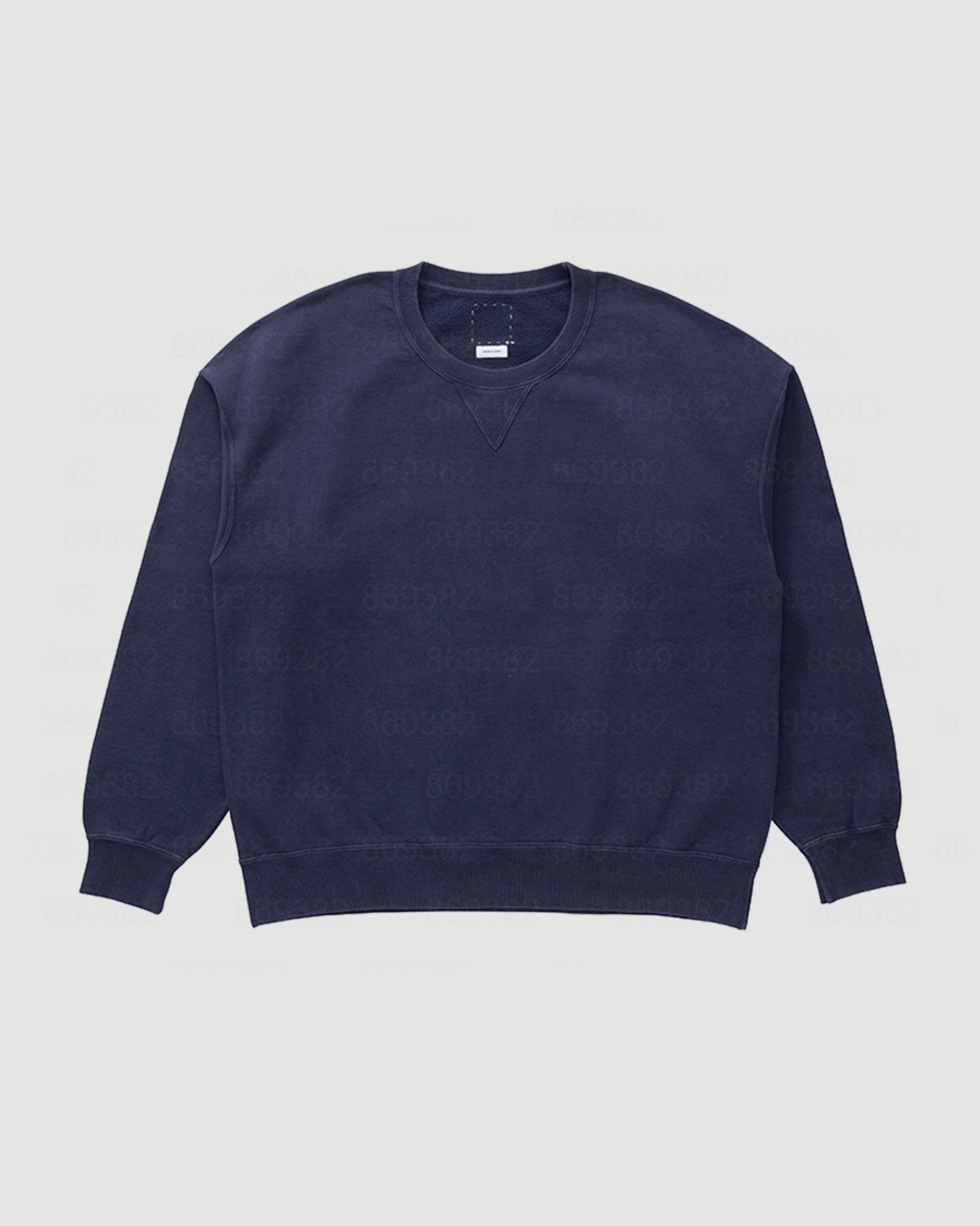 Visvim Jumbo SB Sweat L/S Damaged Navy T-shirt L/S Men