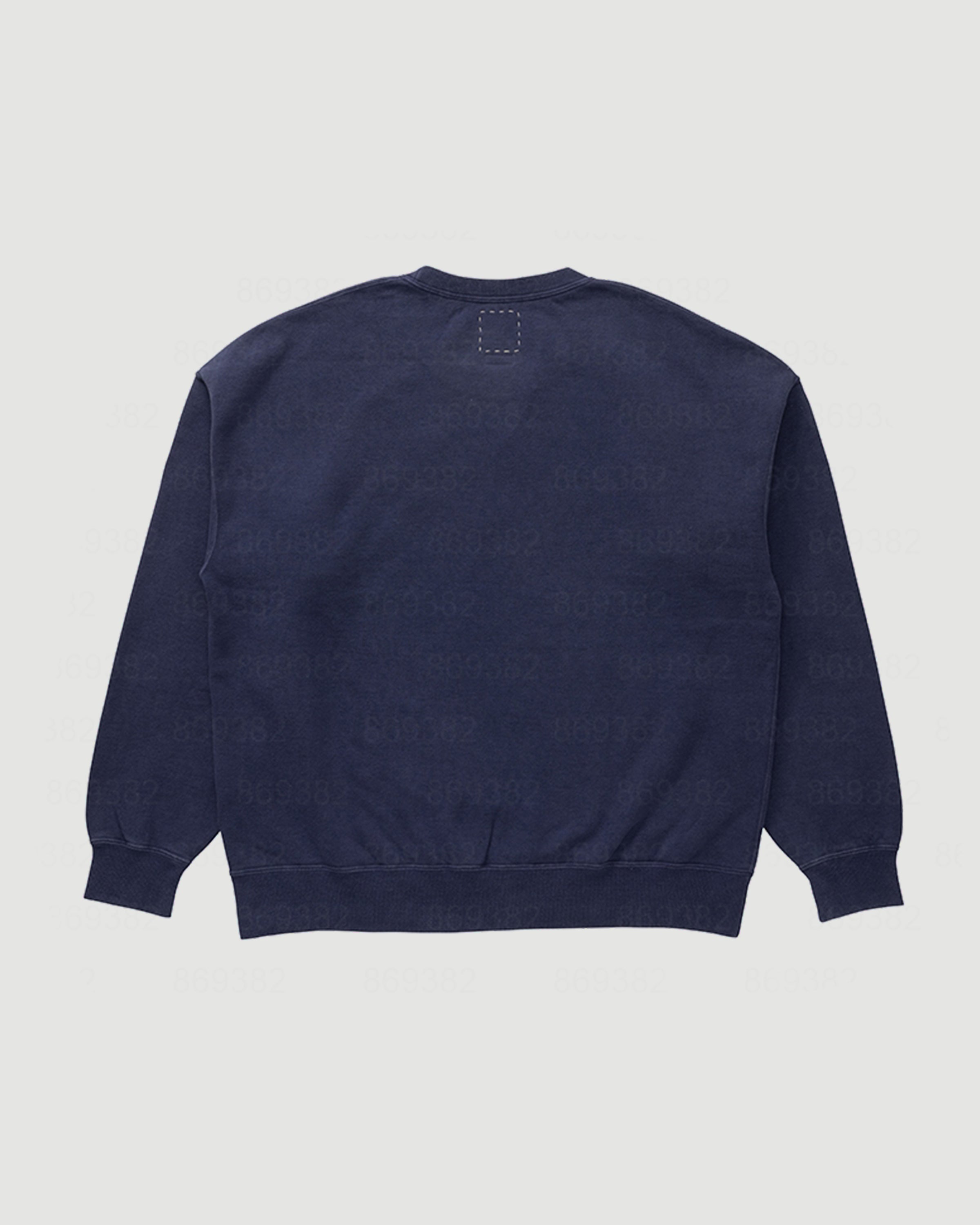 Visvim Jumbo SB Sweat L/S Damaged Navy T-shirt L/S Men