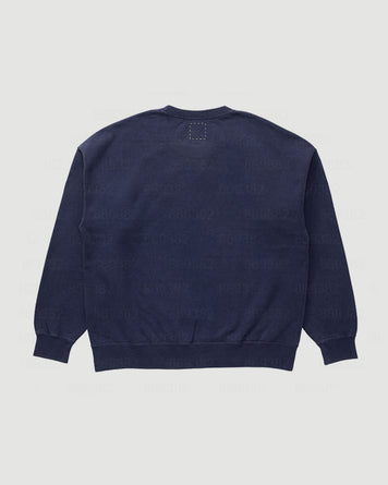 Visvim Jumbo SB Sweat L/S Damaged Navy T-shirt L/S Men
