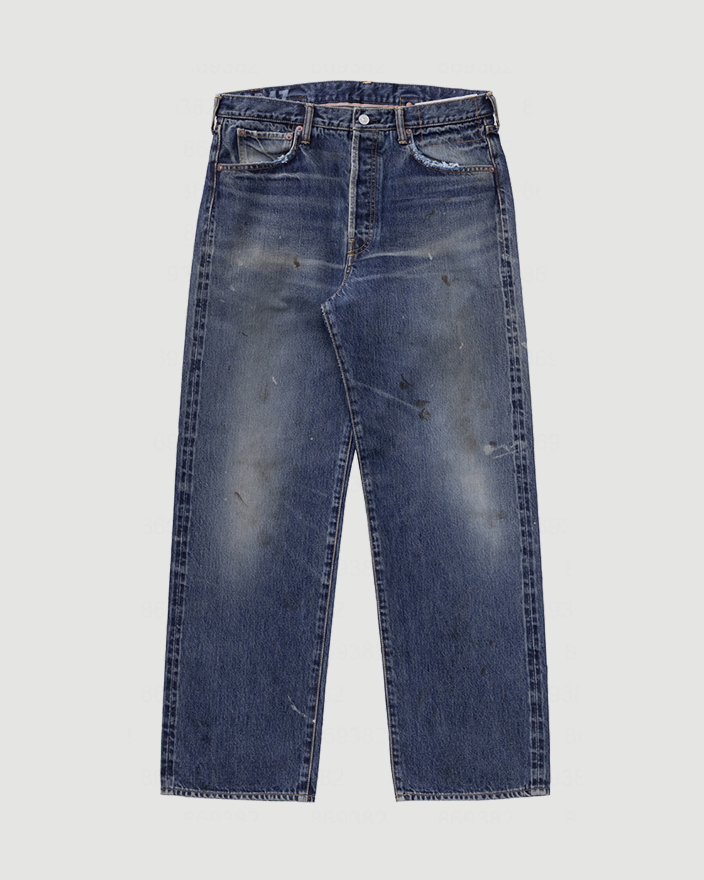 Visvim Social Sculpture 01 Wide Damaged 47 Denim Men