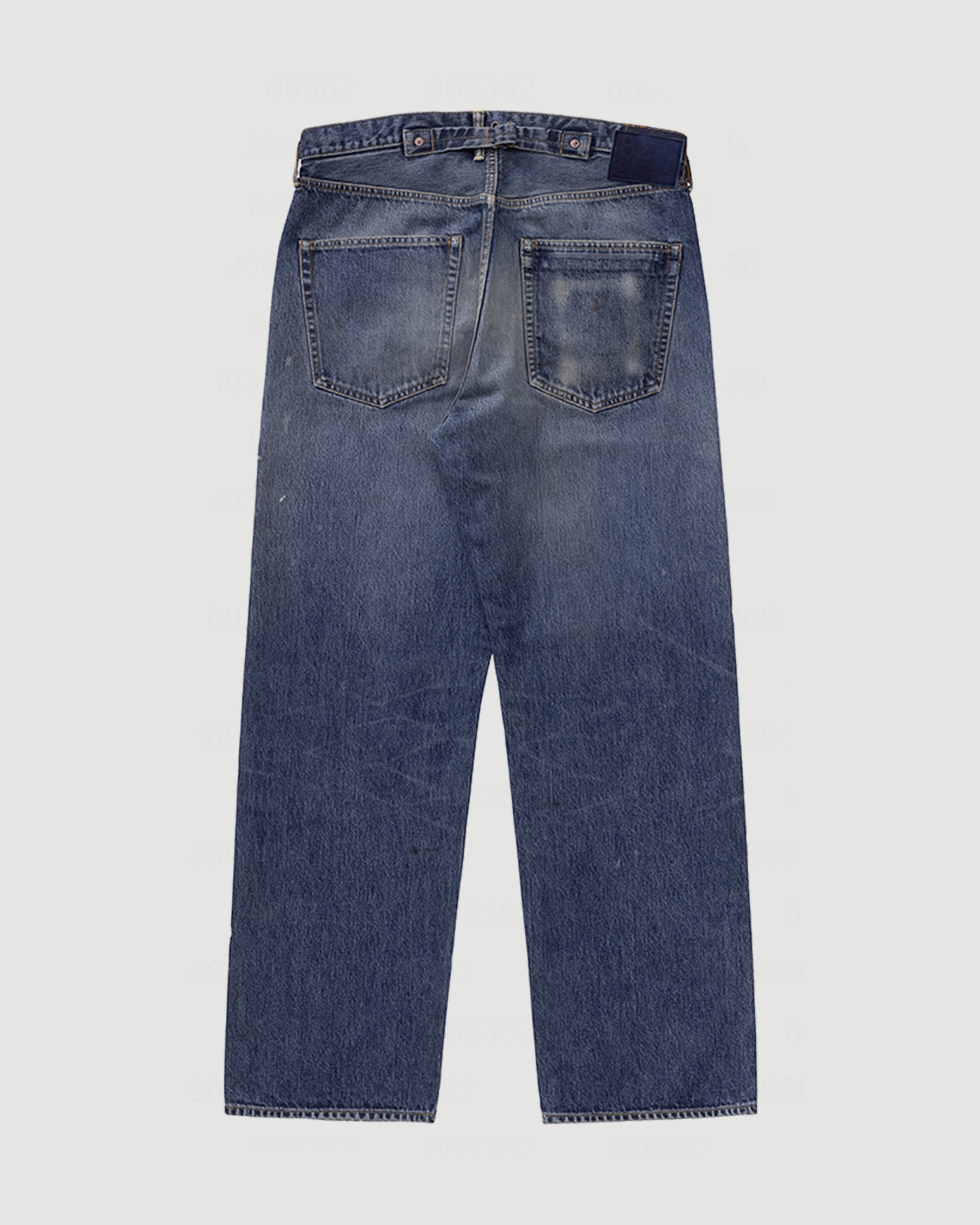 Visvim Social Sculpture 01 Wide Damaged 47 Denim Men