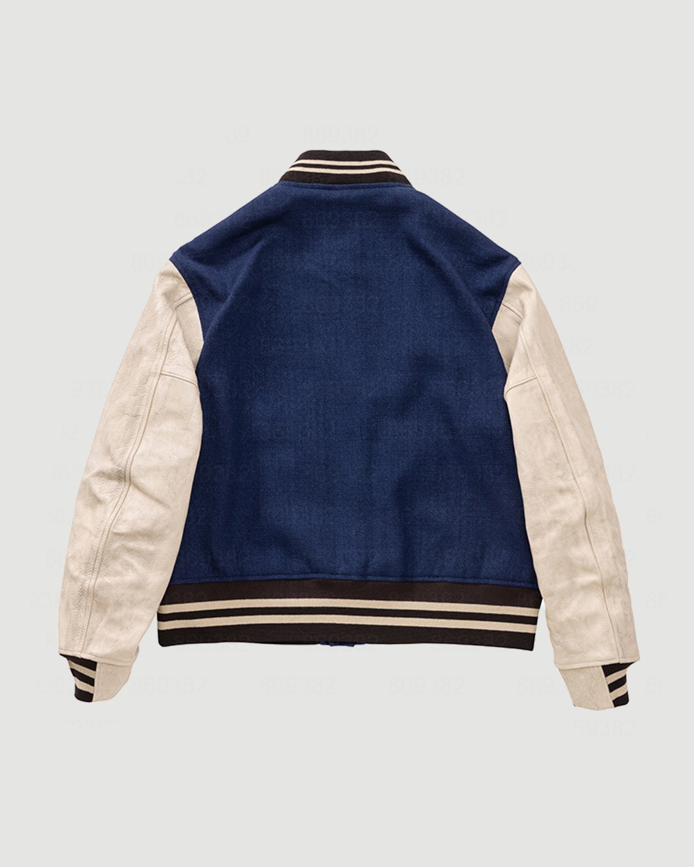 Visvim Varsity Jacket Navy JKT Short Men