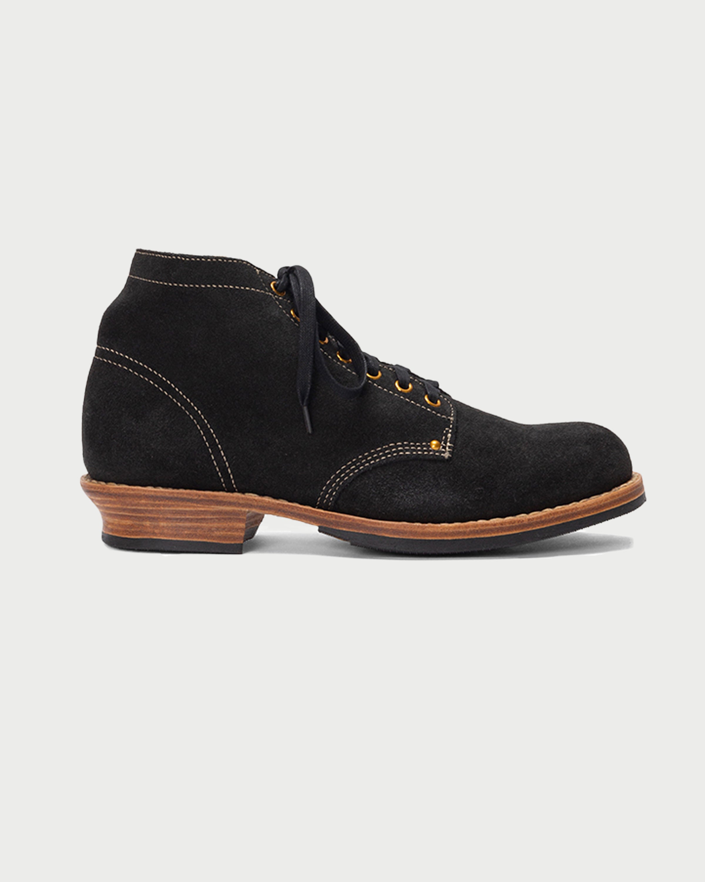 Visvim Brigadier Boots Folk Black Suede Shoes Sneakers Unisex