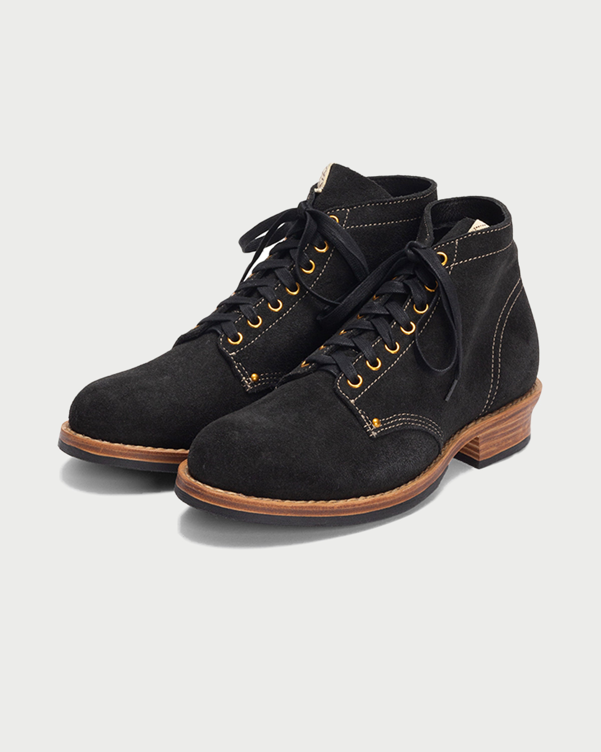 Visvim Brigadier Boots Folk Black Suede Shoes Sneakers Unisex