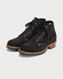 Visvim Brigadier Boots Folk Black Suede Shoes Sneakers Unisex
