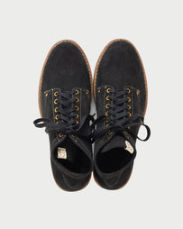 Visvim Brigadier Boots Folk Black Suede Shoes Sneakers Unisex