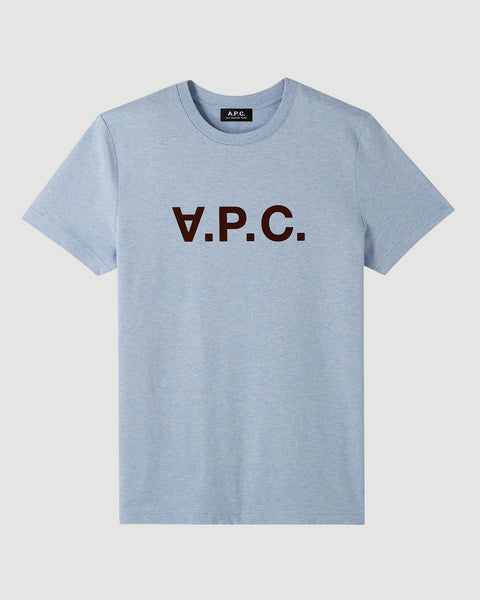 A.P.C. – T-shirt VPC Men Washed Indigo – Tenue de Nîmes