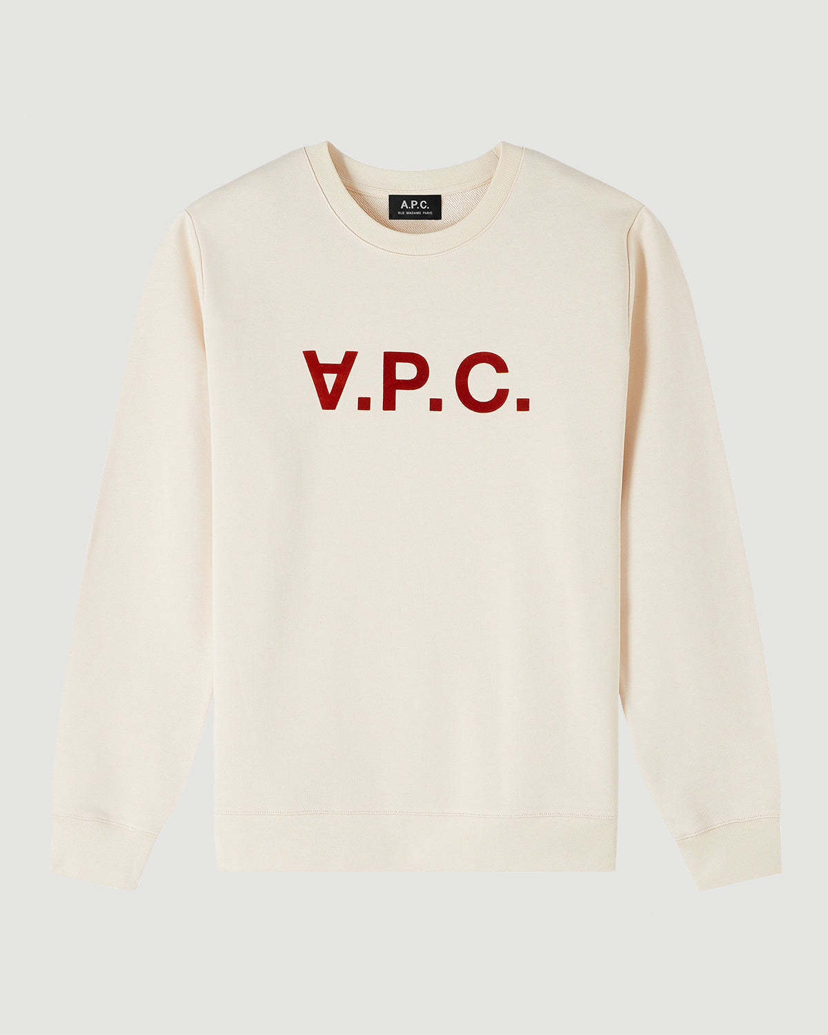 A.P.C. Sweat VPC H Off White Sweater Men