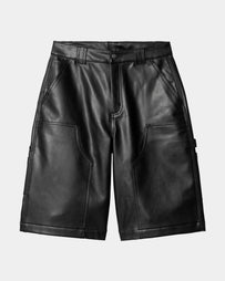 W' Norwich DK Short Black (Faux Leather)