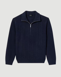 A.P.C. Pull Theo Dark Navy Sweater Men