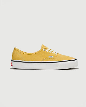 Vans Premium LX Authentic 44 Duck Canvas Vintage Yellow Shoes Sneakers Unisex