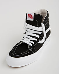 Vans Vans Vault OG Sk8 Hi LX Black Suede Canvas Shoes Sneakers Unisex