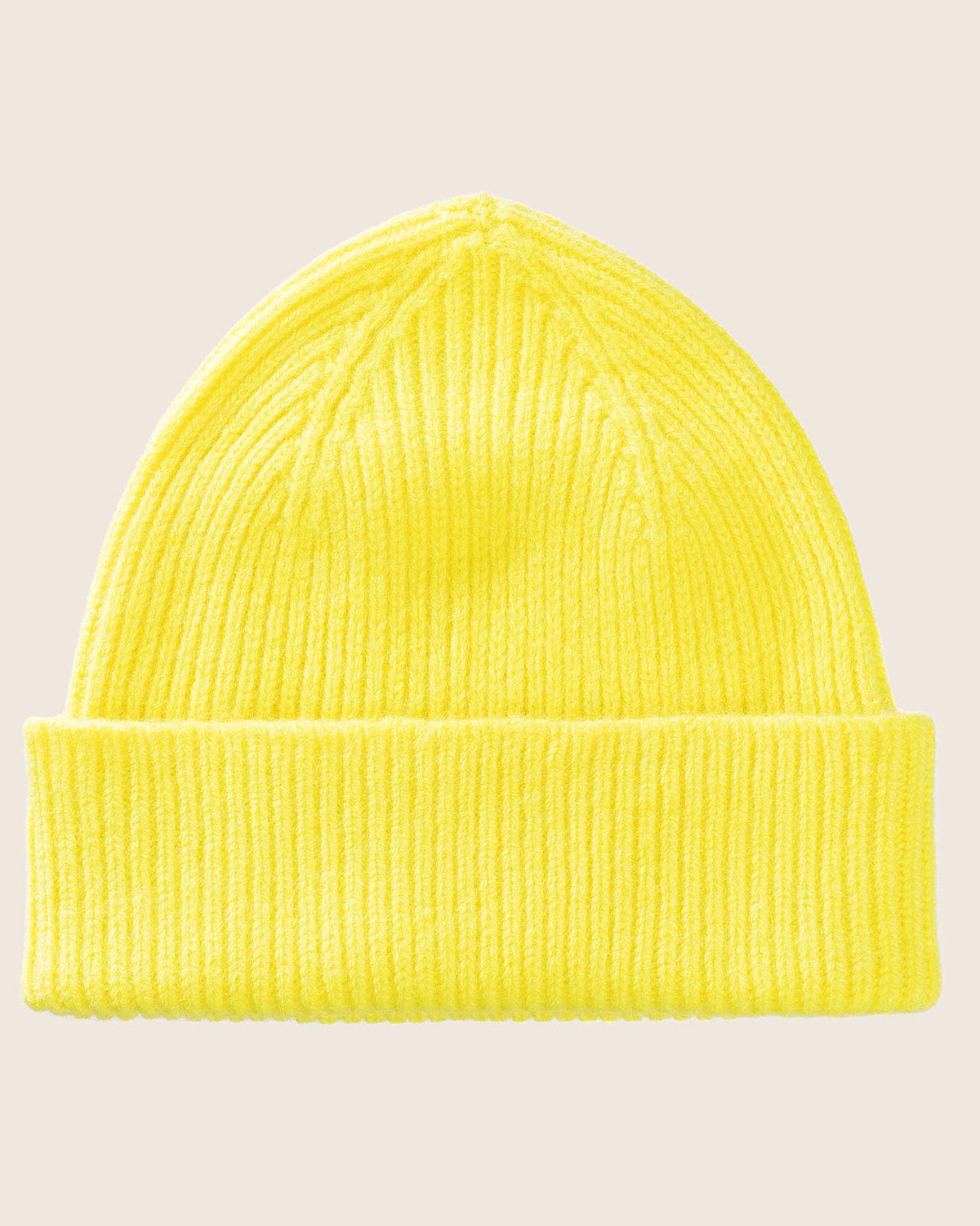 Le Bonnet Beanie-Acid Yellow Headwear Unisex One Size