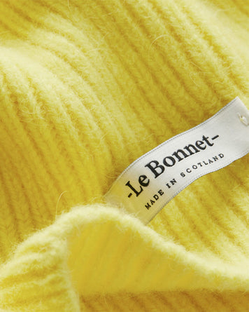 Le Bonnet Scarf Acid Yellow Scarfs & Gloves One Size