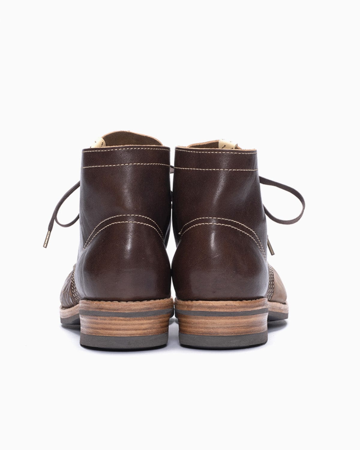 Visvim Brigadier Boots Folk Dark Brown Shoes Leather Men