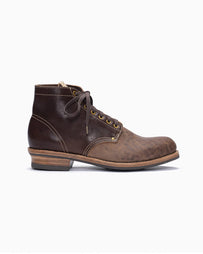 Visvim Brigadier Boots Folk Dark Brown Shoes Leather Men