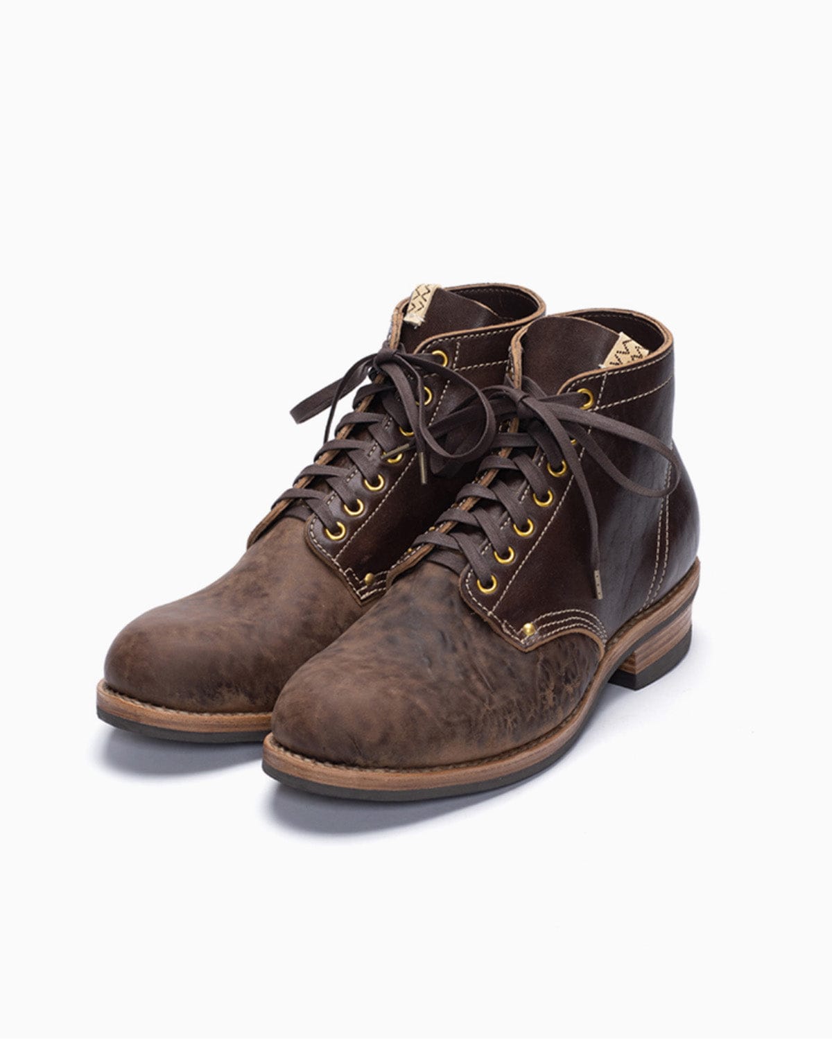 Visvim Brigadier Boots Folk Dark Brown Shoes Leather Men
