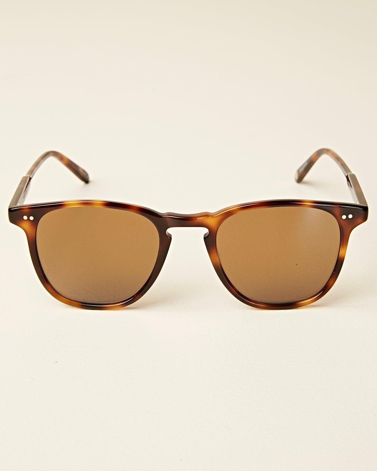 Garrett Leight Brooks 47 Classic Brown Tortoise / Semi-Flat Pure Coffee Eyewear One Size