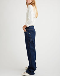 Haikure Winona Cargo Blue Rinse Denim Women