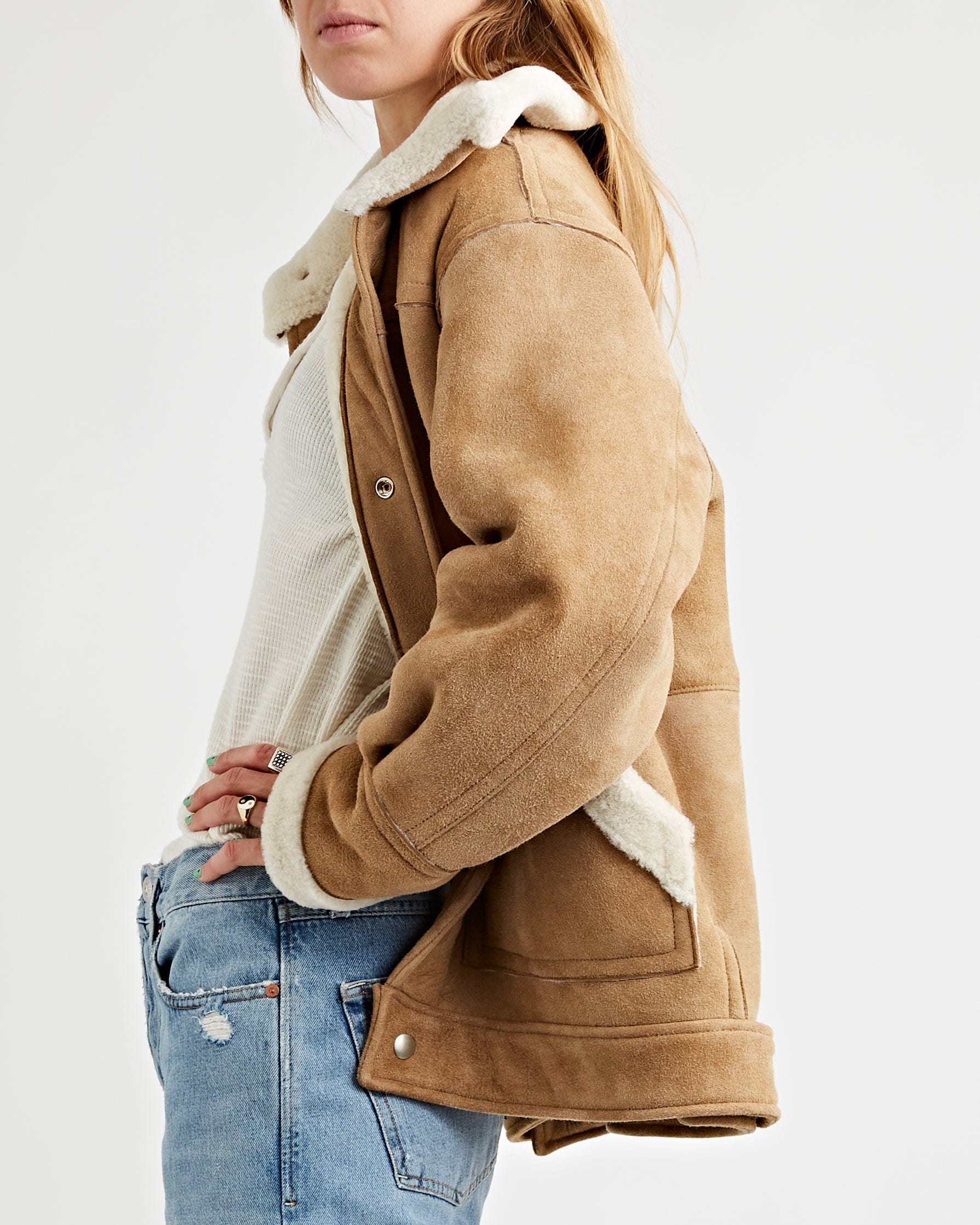 Haikure Sven Camel JKT Short Women