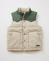 Patagonia M's Reversible Bivy Down Vest Oar Tan JKT Short Men