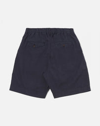 Universal Works Pleated Track Short Navy Shorts Men