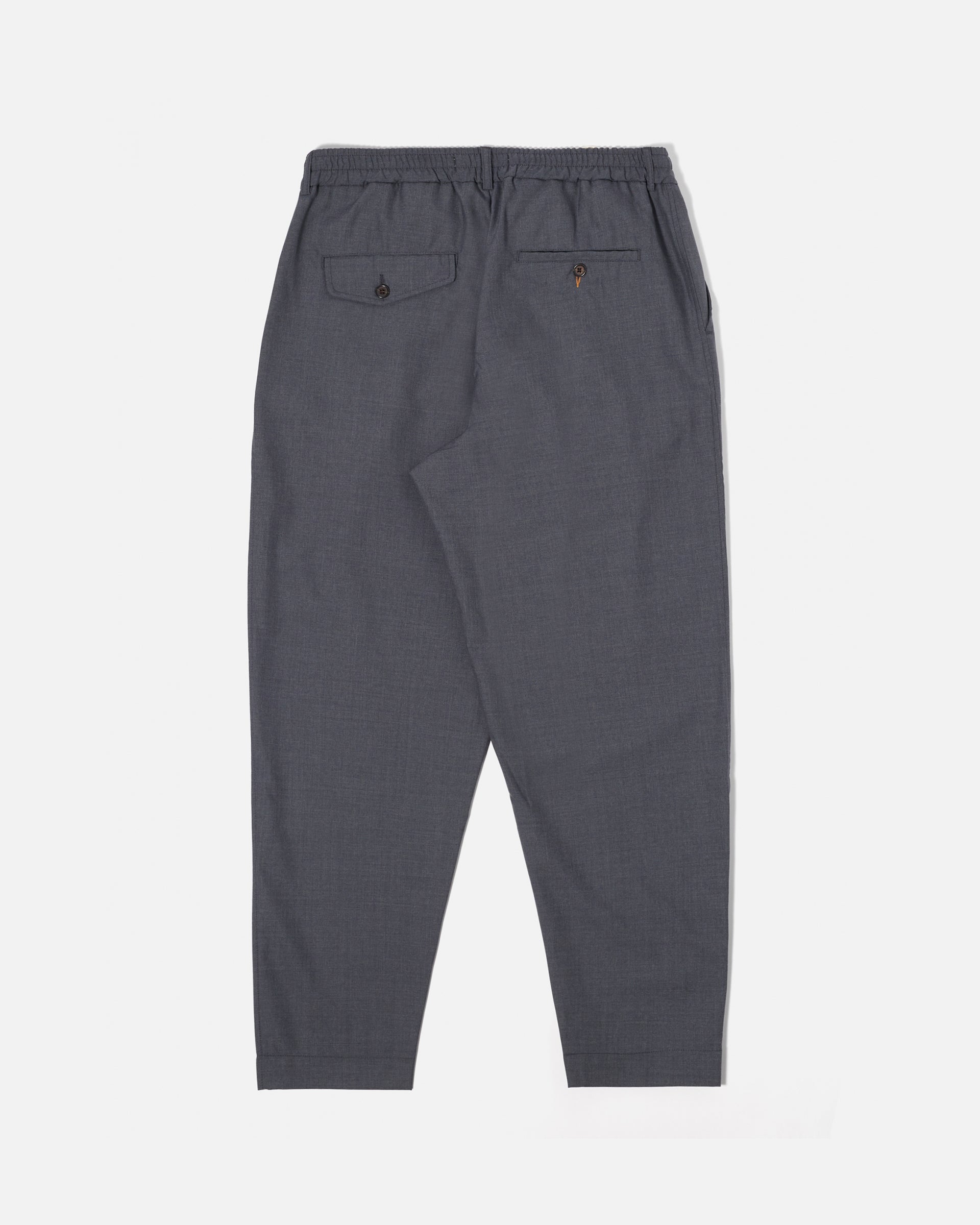 Universal Works Pleated Trackpant Grey Pants Men