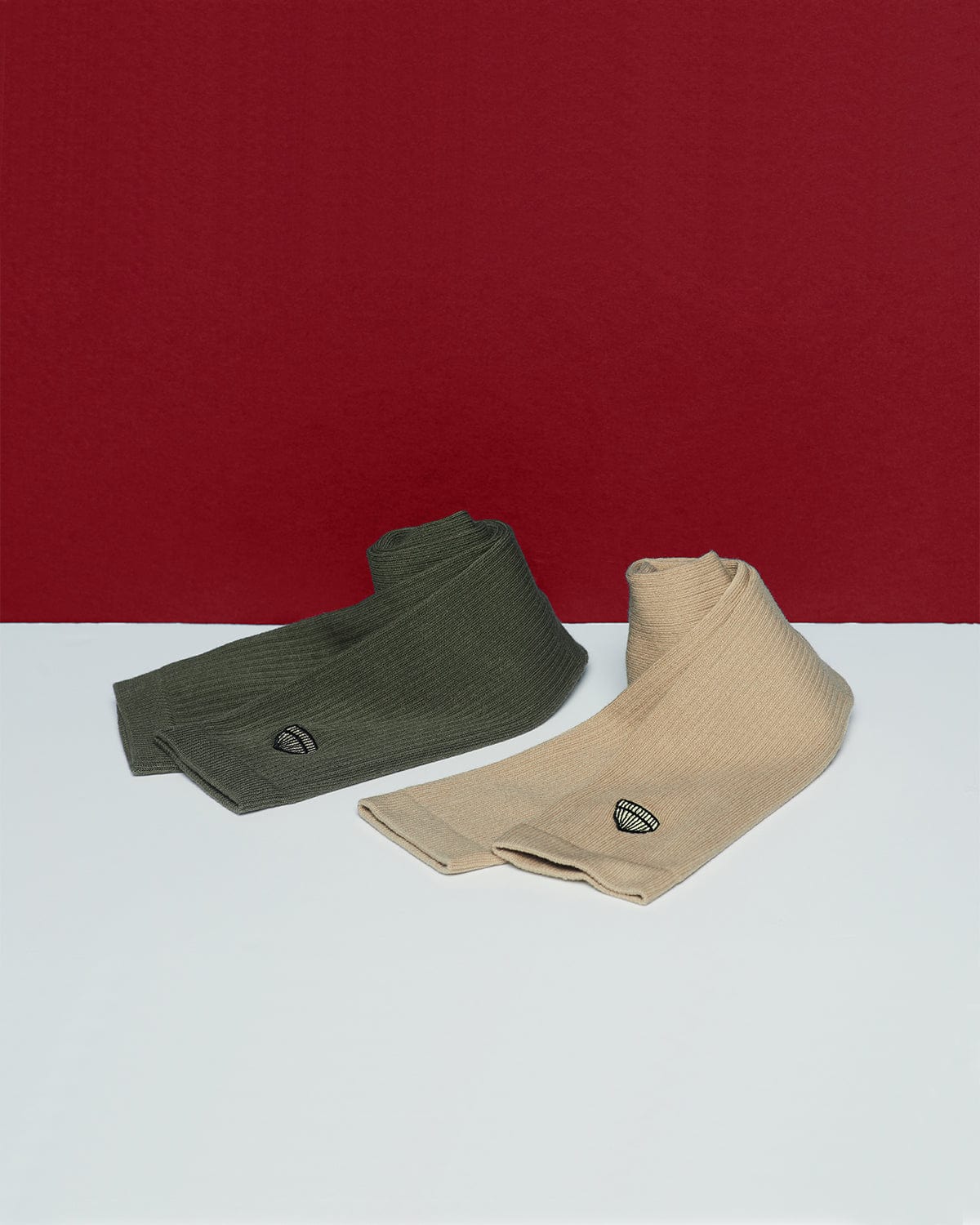 Le Bonnet 2-Pack Socks Croco / Sand Socks One Size