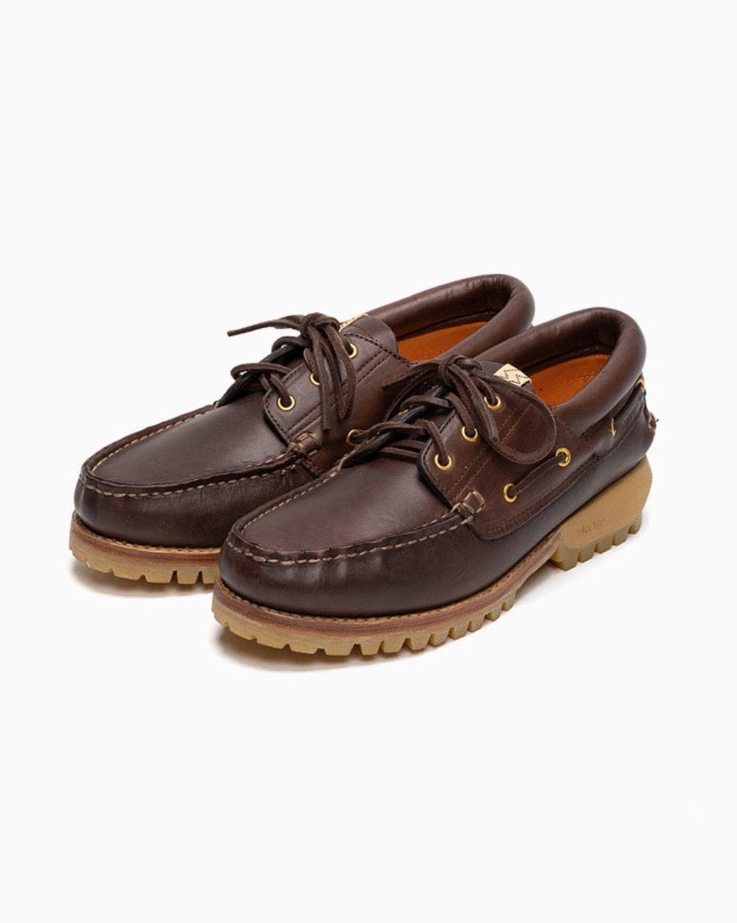 Visvim Wallace Deck Folk Dark Brown Shoes Leather Men
