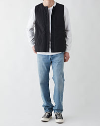 Snow Peak Flexible Insulated Vest Black JKT Short Men