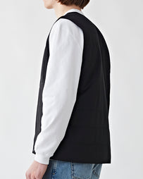 Snow Peak Flexible Insulated Vest Black JKT Short Men