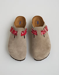Birkenstock Tenue. Boston Bandana Custom Shoes Leather Unisex