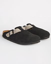 Birkenstock Tenue. Boston Black Stone Custom Shoes Leather Unisex