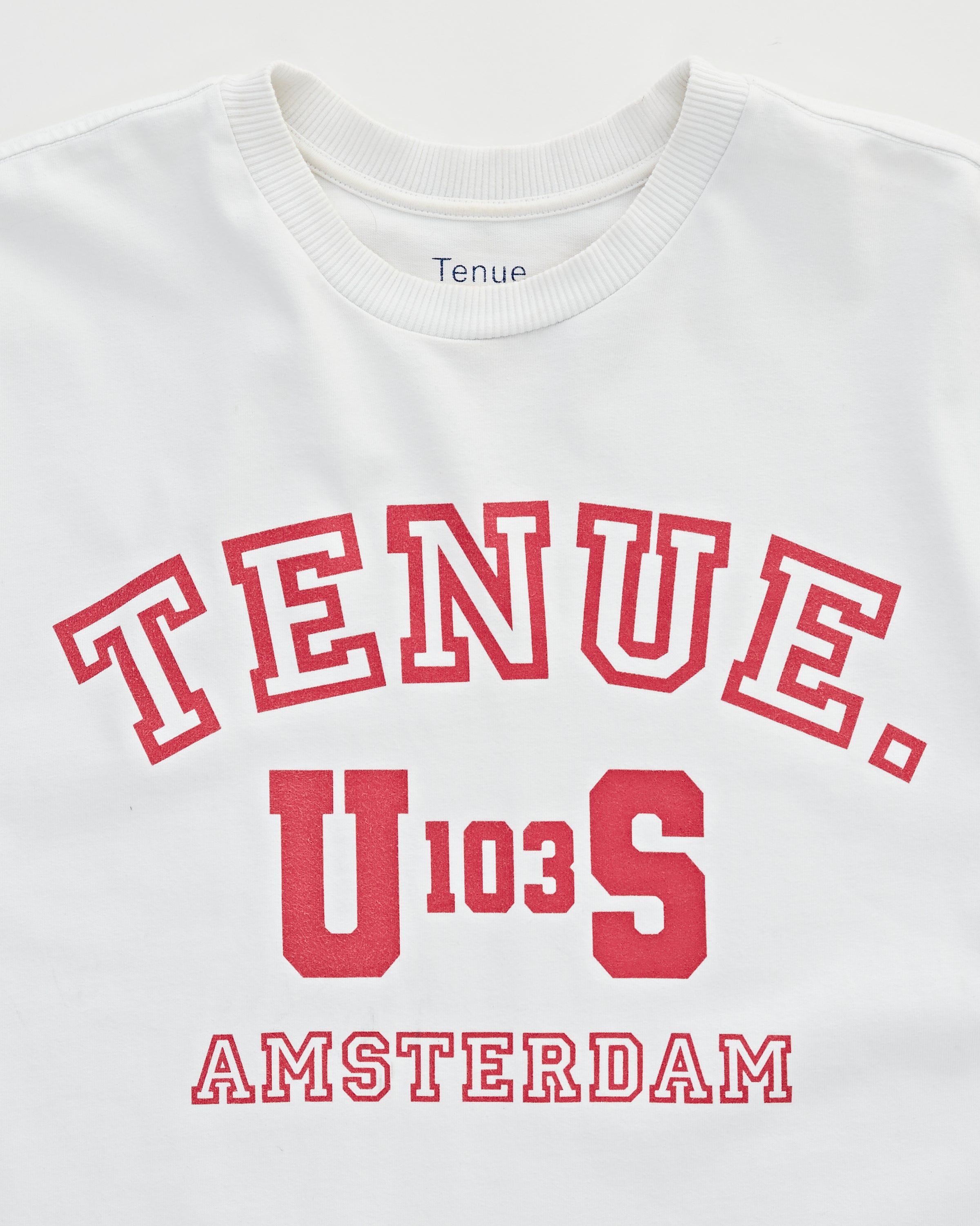Tenue. Bruce US103 White T-shirt S/S Men