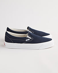Vans UA OG Classic Slip On Navy Shoes Sneakers Unisex