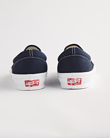 Vans UA OG Classic Slip On Navy Shoes Sneakers Unisex