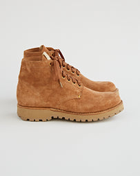 Visvim Brigadier Boots Folk Light Brown Shoes Leather Men