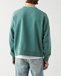 Visvim Jumbo SB Sweat L/S (V.D.) Green Sweater Men