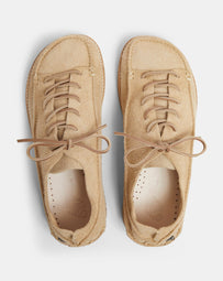 Yogi Finn Suede Hairy Senape Sand Shoes Leather Men